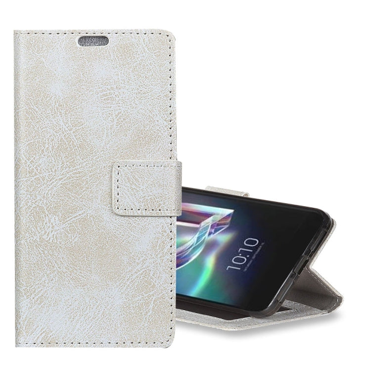 Alcatel IDOL 5S Retro Crazy Horse Texture Horizontal Flip Leather Case with Holder & Card Slots & Wallet & Photo Frame