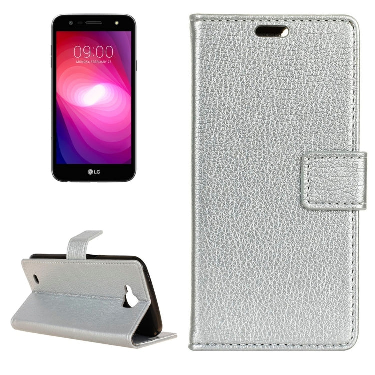 For LG X Power 2 Litchi Texture Horizontal Flip Leather Case with Holder & Card Slots & Wallet & Photo Frame