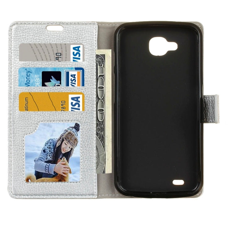 For LG X Power 2 Litchi Texture Horizontal Flip Leather Case with Holder & Card Slots & Wallet & Photo Frame