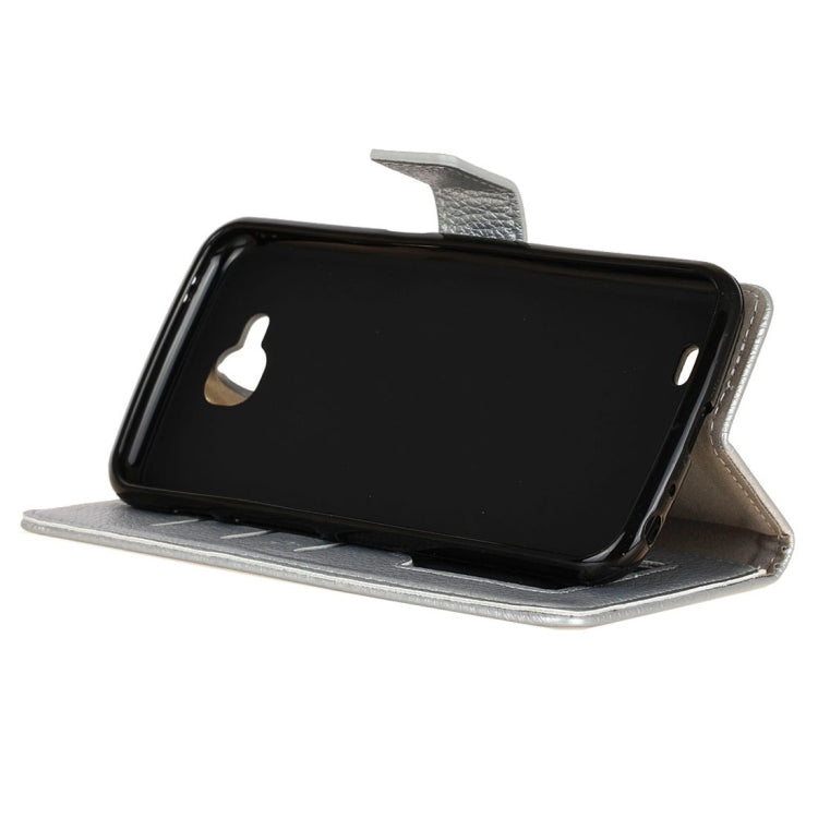 For LG X Power 2 Litchi Texture Horizontal Flip Leather Case with Holder & Card Slots & Wallet & Photo Frame