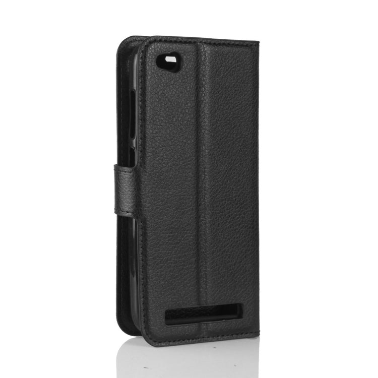 For Xiaomi Redmi 5A Litchi Texture Horizontal Flip Leather Case with Holder & Card Slots & Wallet