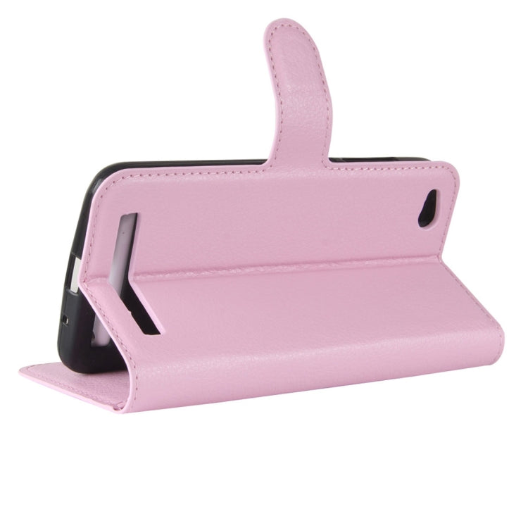 For Xiaomi Redmi 5A Litchi Texture Horizontal Flip Leather Case with Holder & Card Slots & Wallet