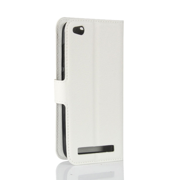 For Xiaomi Redmi 5A Litchi Texture Horizontal Flip Leather Case with Holder & Card Slots & Wallet
