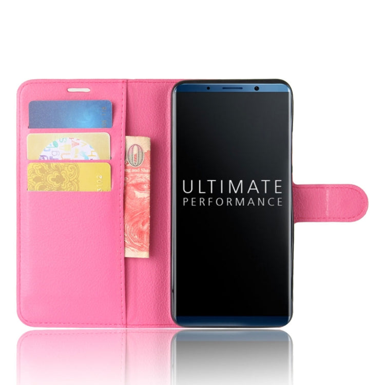 For Huawei Mate 10 Pro / Mate 10 Porsche Design Litchi Texture Horizontal Flip Leather Case with Holder & Card Slots & Wallet