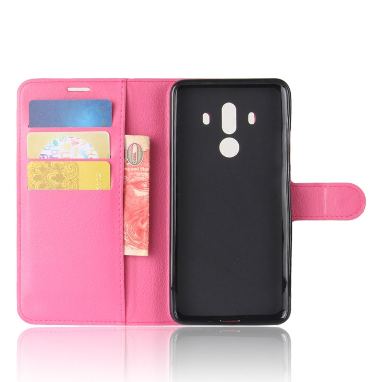 For Huawei Mate 10 Pro / Mate 10 Porsche Design Litchi Texture Horizontal Flip Leather Case with Holder & Card Slots & Wallet