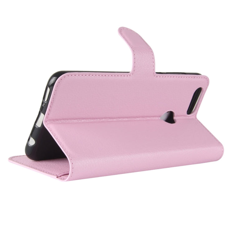 For Huawei Honor Play 7X Litchi Texture Horizontal Flip Leather Case with Holder & Card Slots & Wallet