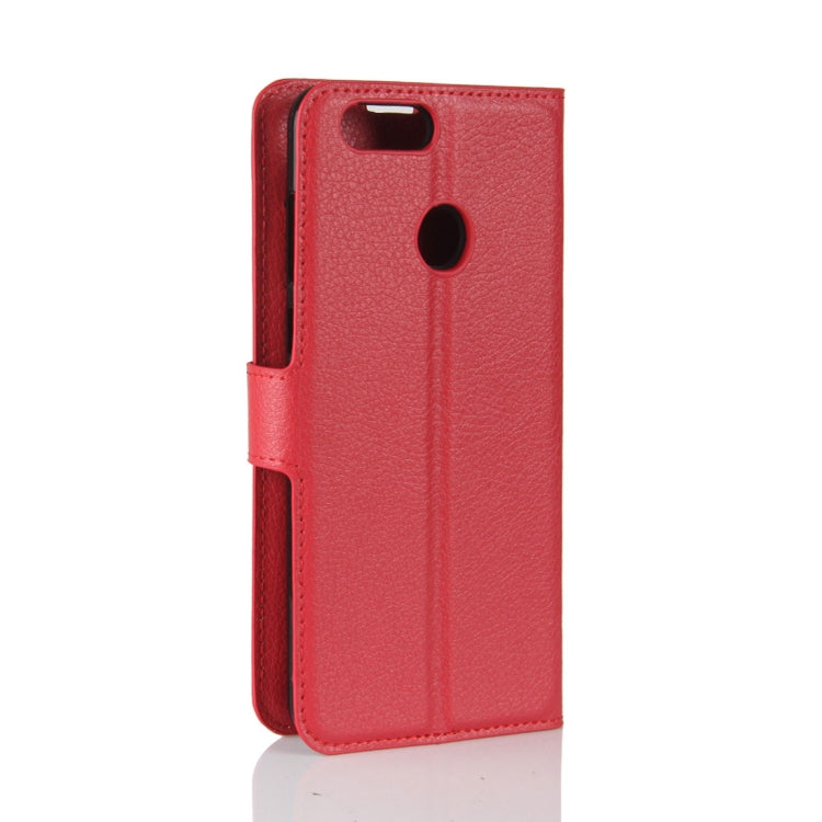 For Huawei Honor Play 7X Litchi Texture Horizontal Flip Leather Case with Holder & Card Slots & Wallet