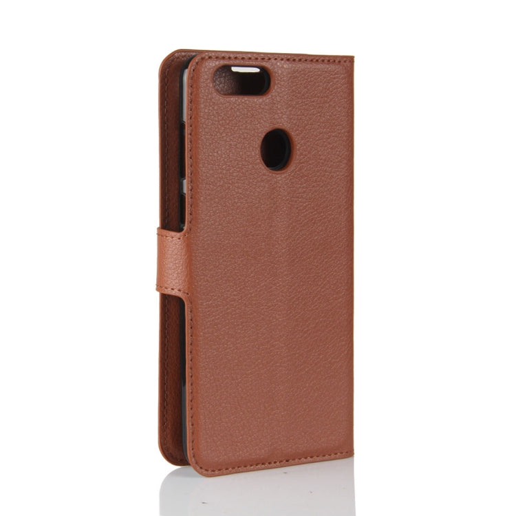 For Huawei Honor Play 7X Litchi Texture Horizontal Flip Leather Case with Holder & Card Slots & Wallet