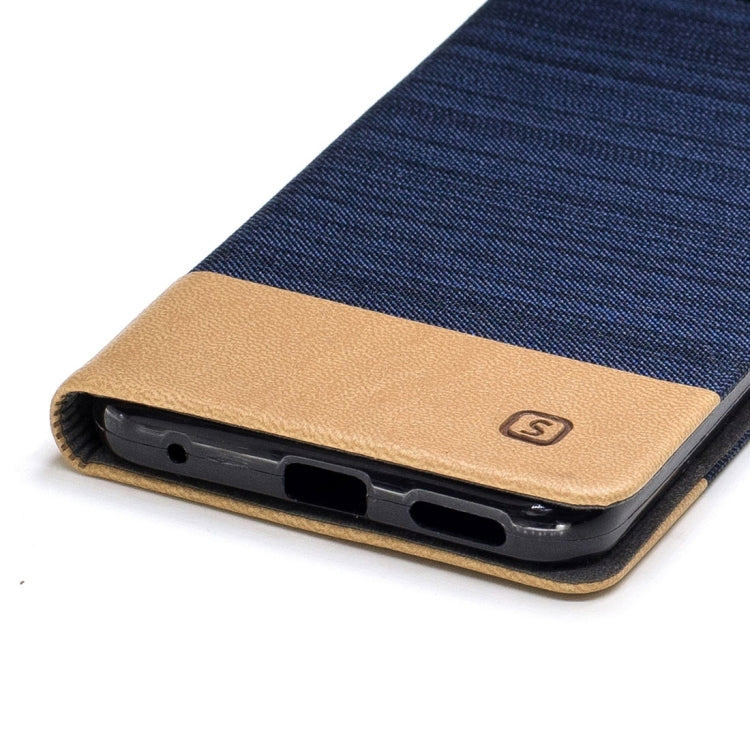 For LG G6 Canvas Texture PU + TPU Horizontal Flip Leather Case with Holder & Card Slots