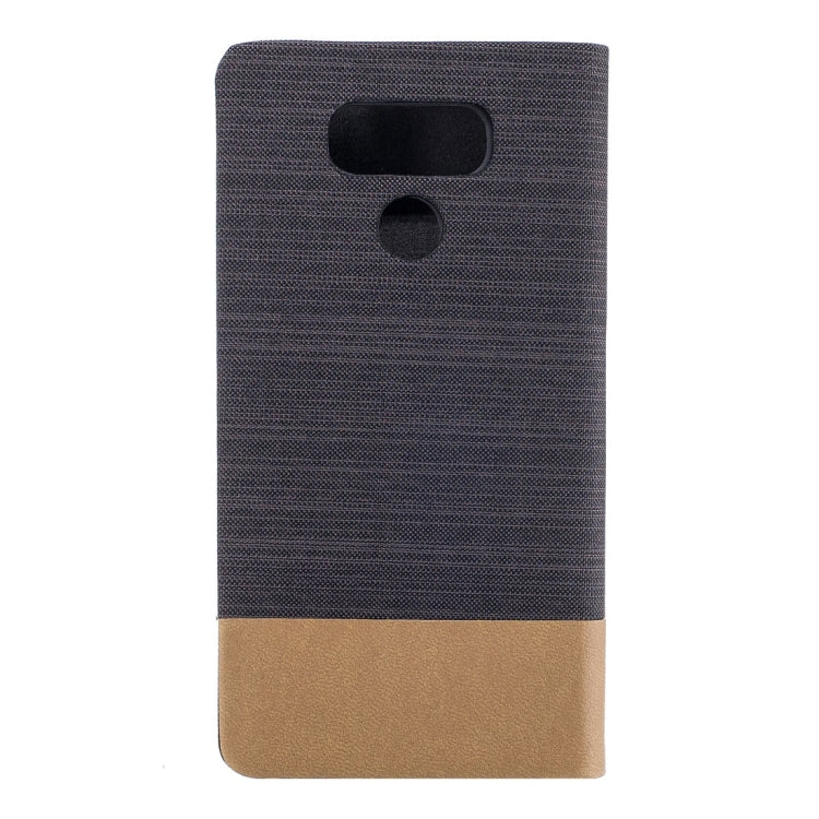 For LG G6 Canvas Texture PU + TPU Horizontal Flip Leather Case with Holder & Card Slots