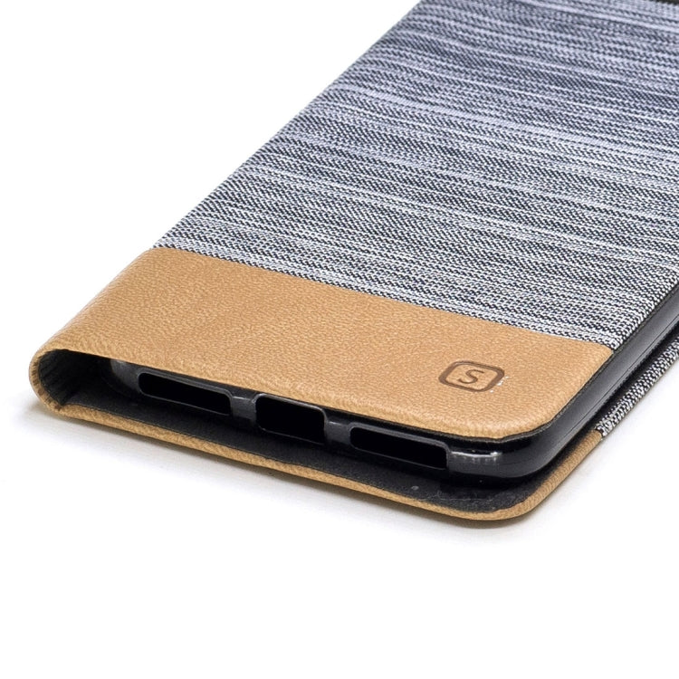 For Xiaomi Redmi 4X Canvas Texture PU + TPU Horizontal Flip Leather Case with Holder & Card Slots