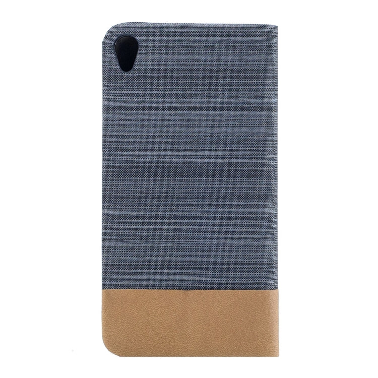 For Asus ZenFone Live / ZB501KL Canvas Texture PU + TPU Horizontal Flip Leather Case with Holder & Card Slots