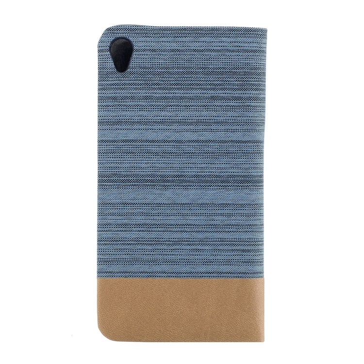 For Asus ZenFone Live / ZB501KL Canvas Texture PU + TPU Horizontal Flip Leather Case with Holder & Card Slots