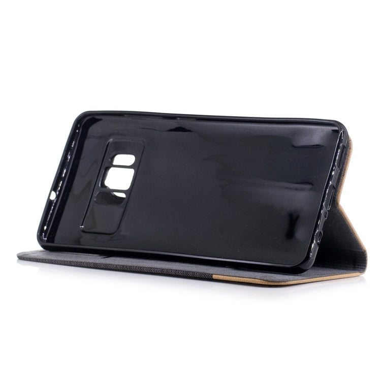 For Asus ZenFone AR / ZS571KL Canvas Texture PU + TPU Horizontal Flip Leather Case with Holder & Card Slots