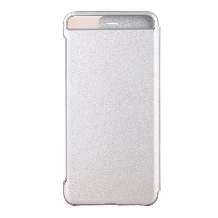 For Huawei P10 Smart Leather Case Cover With Call Display ID PU+PC Protective Cases