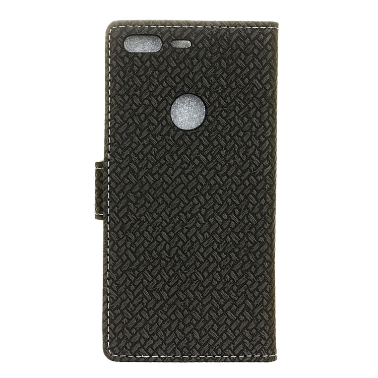 For Google Pixel XL Knit Texture Horizontal Flip Leather Case with Holder & Card Slots & Wallet