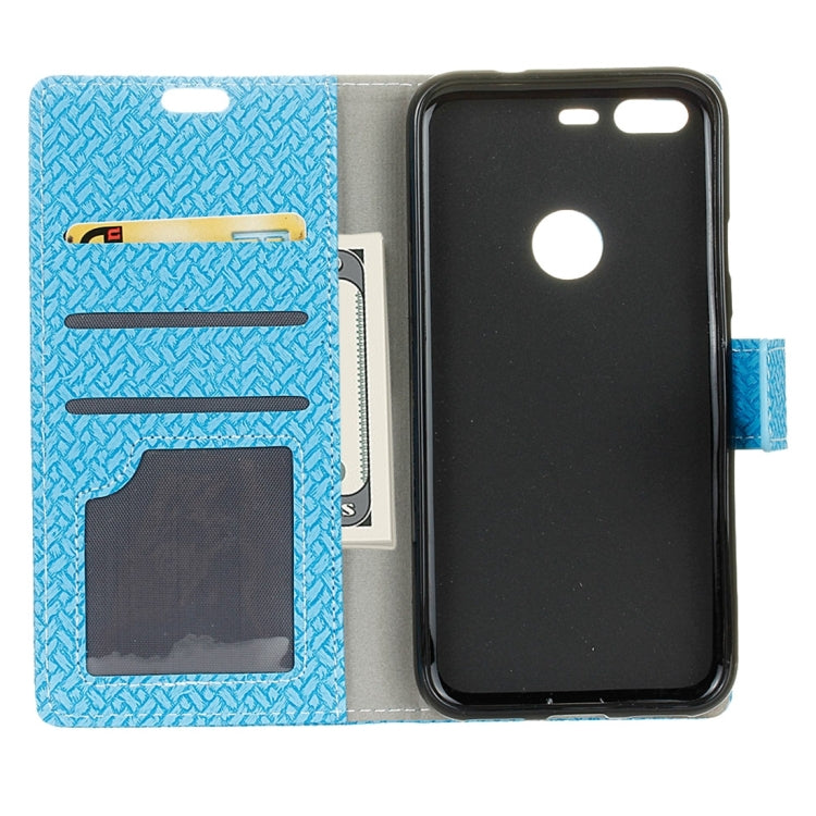 For Google Pixel XL Knit Texture Horizontal Flip Leather Case with Holder & Card Slots & Wallet