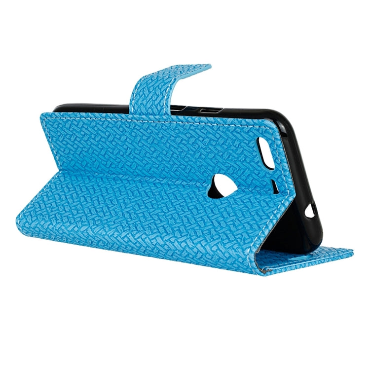 For Google Pixel XL Knit Texture Horizontal Flip Leather Case with Holder & Card Slots & Wallet