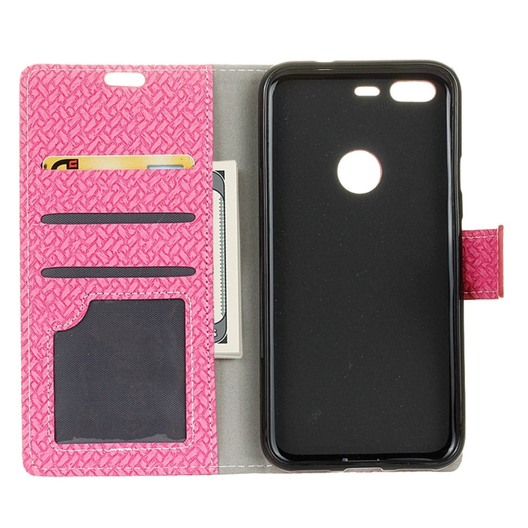 For Google Pixel Knit Texture Horizontal Flip Leather Case with Holder & Card Slots & Wallet