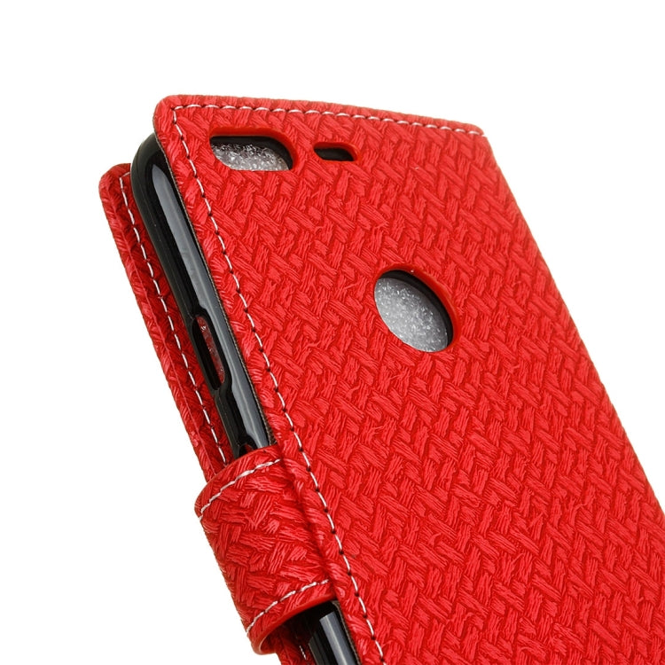 For Google Pixel Knit Texture Horizontal Flip Leather Case with Holder & Card Slots & Wallet
