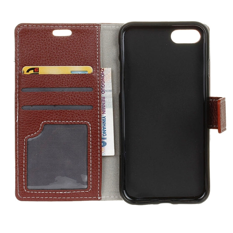 For OnePlus 5 Litchi Texture Horizontal Flip Leather Case with Holder & Card Slots & Wallet & Photo Frame