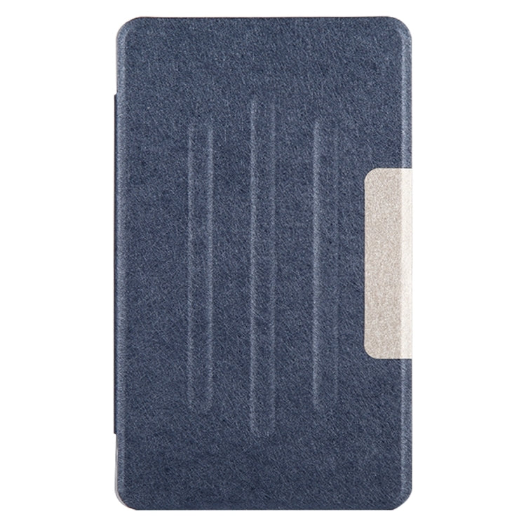 For Huawei MediaPad T3 7 Silk Texture Horizontal Flip Leather Case with Holder