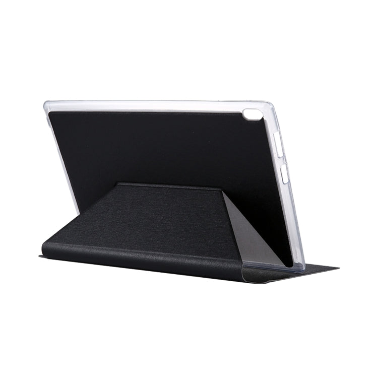 For Lenovo TAB4 Plus TB-X704F 10.1 inch Silk Texture Horizontal Flip Leather Case with Holder