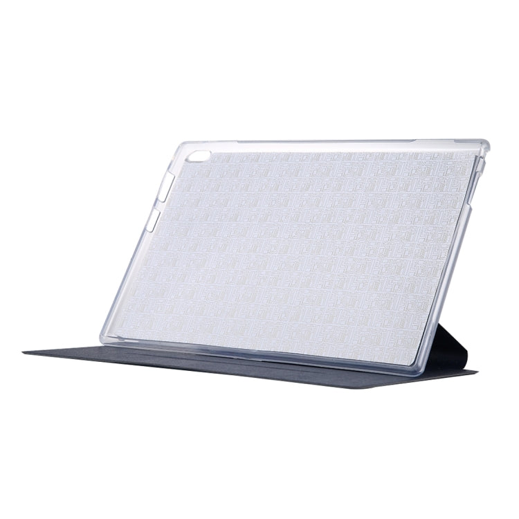 For Lenovo TAB4 Plus TB-X704F 10.1 inch Silk Texture Horizontal Flip Leather Case with Holder