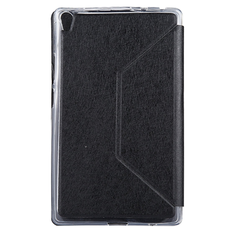 For Lenovo Tab3 8 Plus / TB-8703 Silk Texture Horizontal Flip Leather Case with Holder