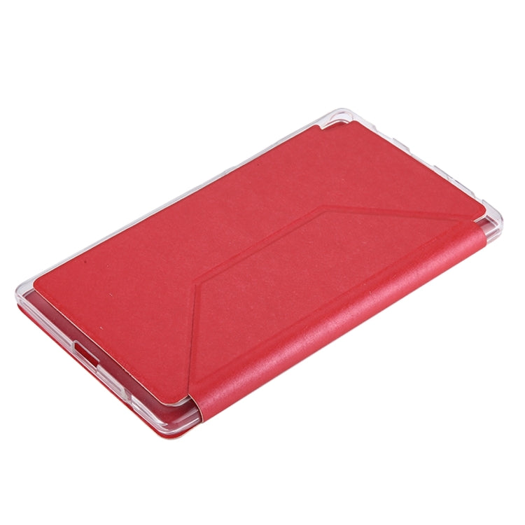 For Lenovo Tab3 8 Plus / TB-8703 Silk Texture Horizontal Flip Leather Case with Holder