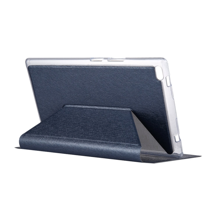 For Lenovo TAB4 TB-8504F 8 inch Silk Texture Horizontal Flip Leather Case with Holder