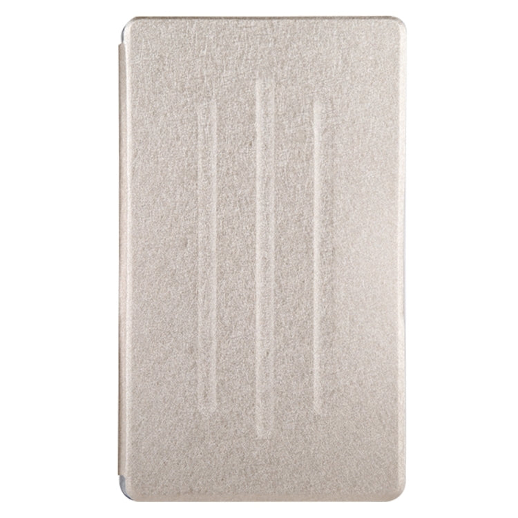 For Lenovo TAB4 TB-8504F 8 inch Silk Texture Horizontal Flip Leather Case with Holder