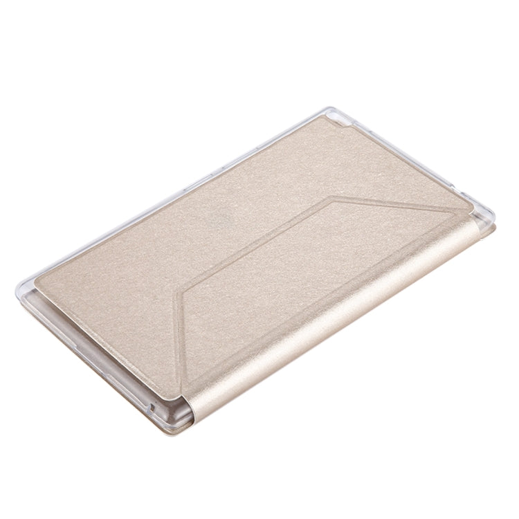 For Lenovo TAB4 TB-8504F 8 inch Silk Texture Horizontal Flip Leather Case with Holder