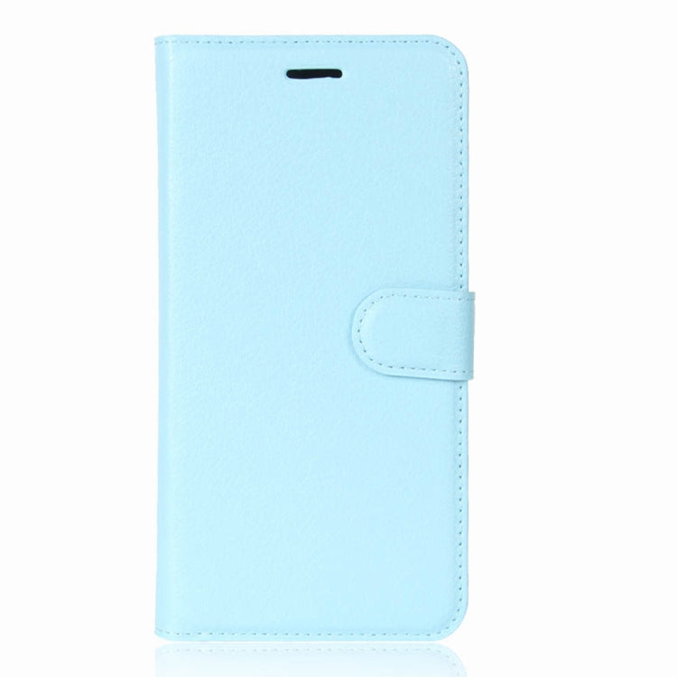 For Motorola Moto E5 Litchi Texture Horizontal Flip Leather Case with Wallet & Holder &