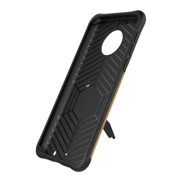 For Motorola Moto G6 Plus PC + TPU Dropproof Sniper Hybrid Protective Back Case with 360 Degree Rotation Holder