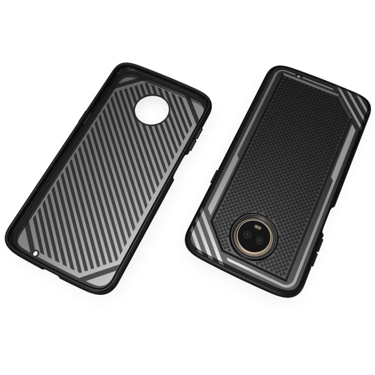 Lattice Texture TPU Shockproof Case for Motorola Moto Z3 Play