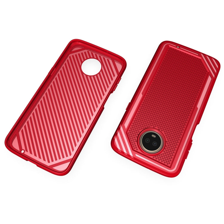 Lattice Texture TPU Shockproof Case for Motorola Moto Z3 Play