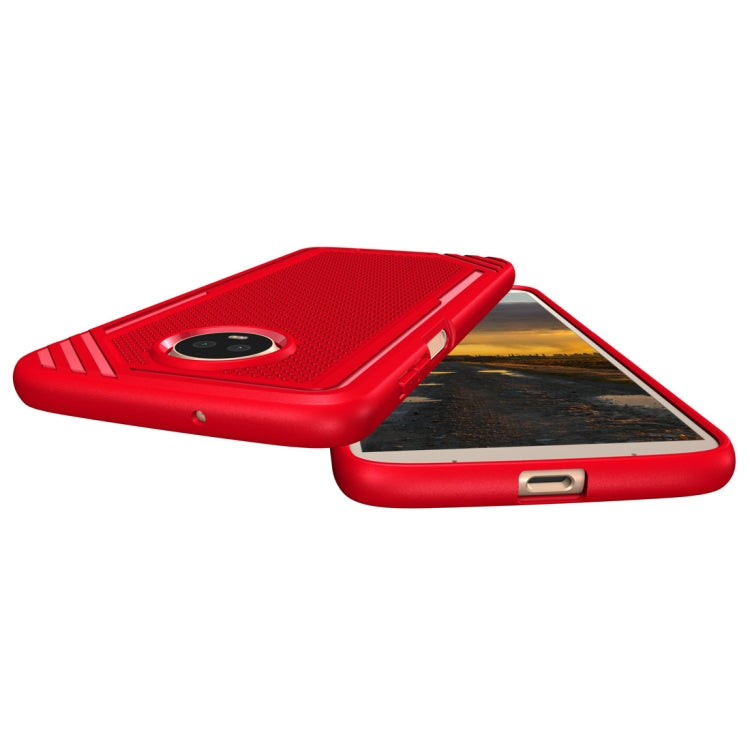 Lattice Texture TPU Shockproof Case for Motorola Moto Z3 Play