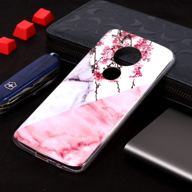 Marble Pattern Soft TPU Case For Motorola Moto E5