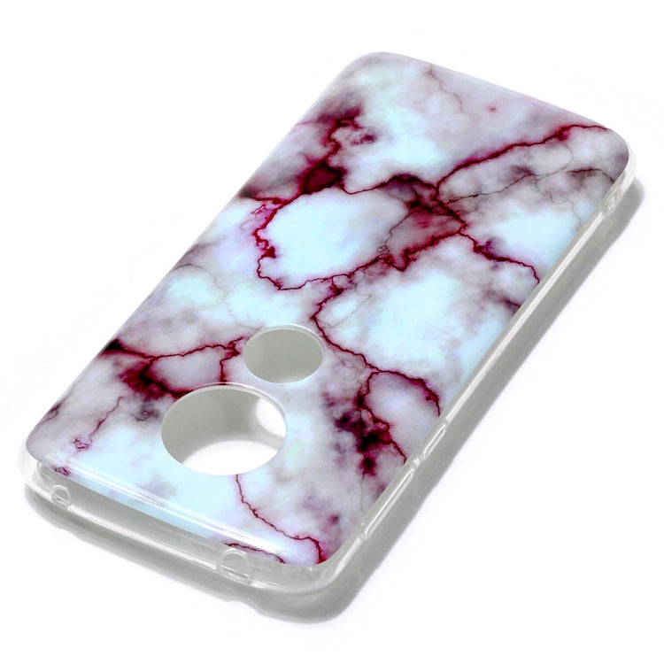 Marble Pattern Soft TPU Case For Motorola Moto E5