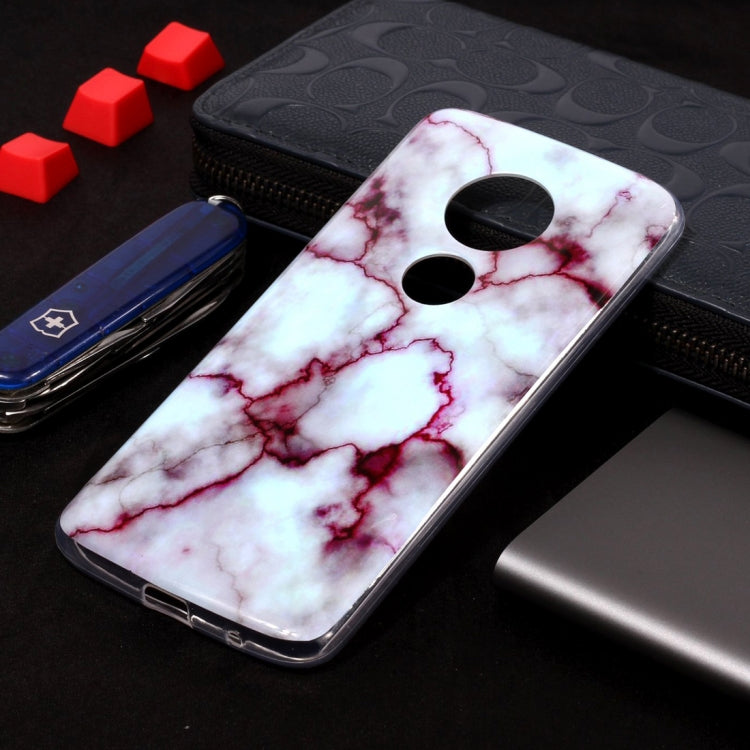 Marble Pattern Soft TPU Case For Motorola Moto E5