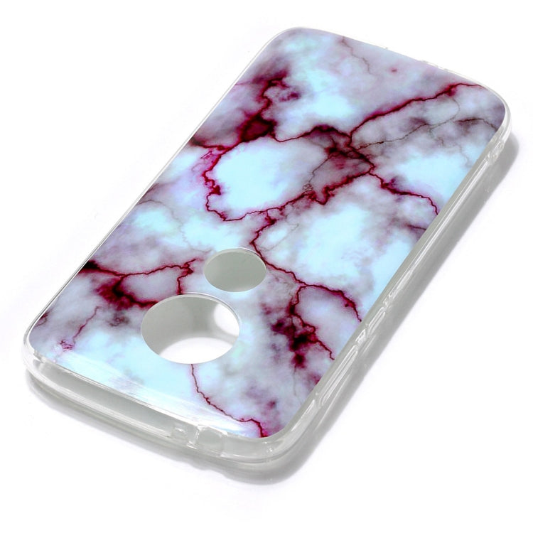 Marble Pattern Soft TPU Case For Motorola Moto E5 Play (US Version)