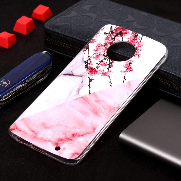 Marble Pattern Soft TPU Case For Motorola Moto G6 Plus (2018)