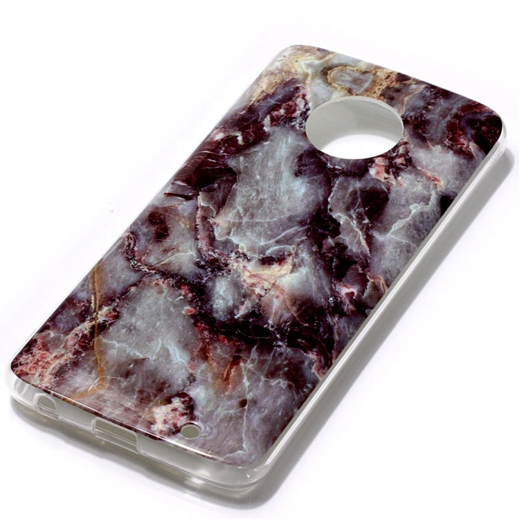 Marble Pattern Soft TPU Case For Motorola Moto G6 Plus (2018)