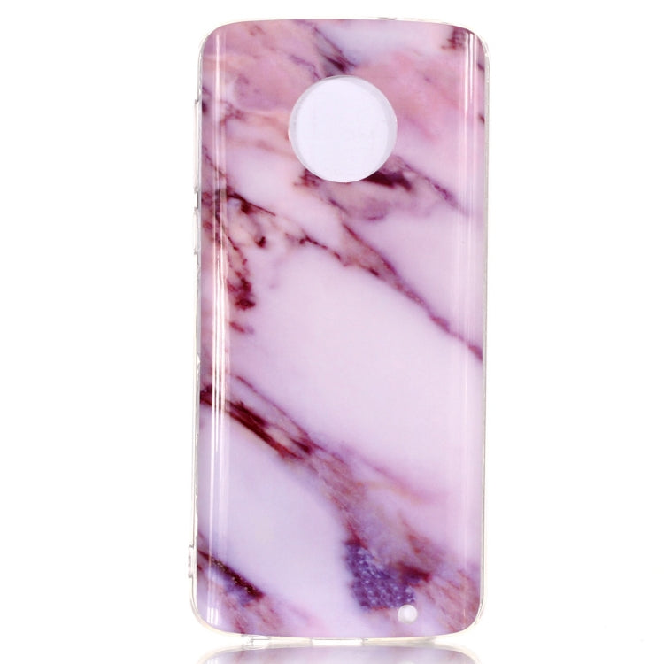 Marble Pattern Soft TPU Case For Motorola Moto G6 Plus (2018)