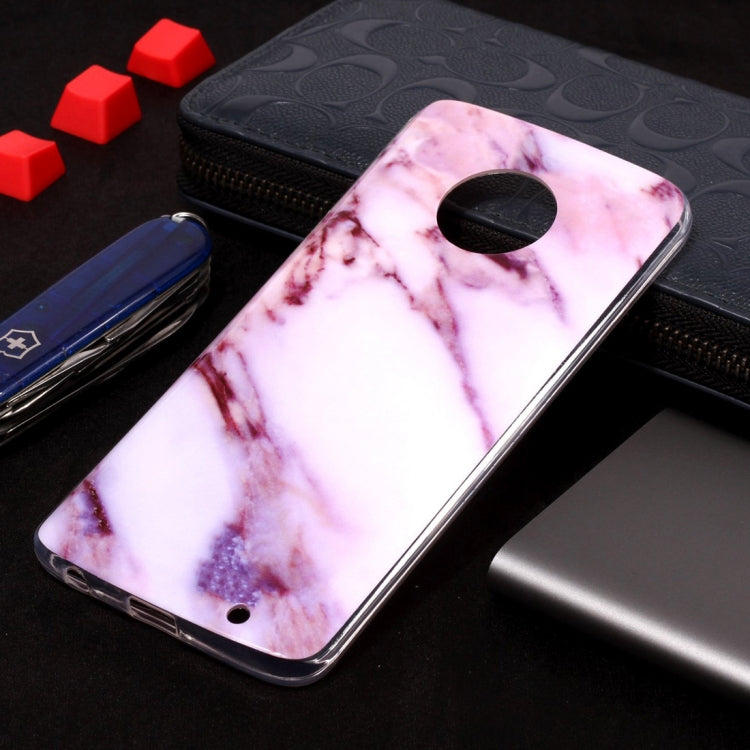 Marble Pattern Soft TPU Case For Motorola Moto G6 Plus (2018)
