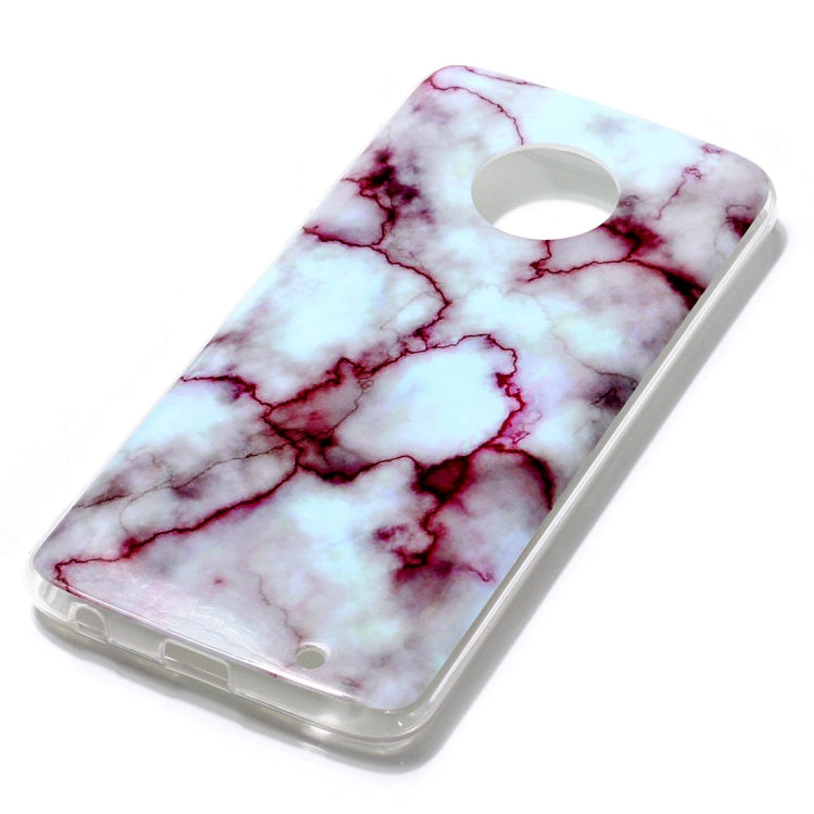 Marble Pattern Soft TPU Case For Motorola Moto G6 Plus (2018)