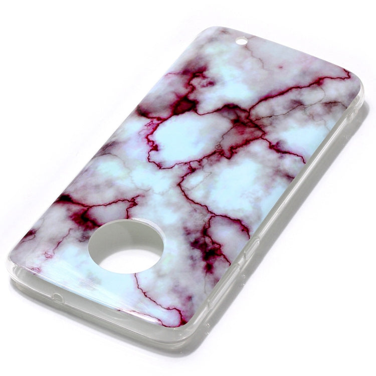 Marble Pattern Soft TPU Case For Motorola Moto G6 Plus (2018)