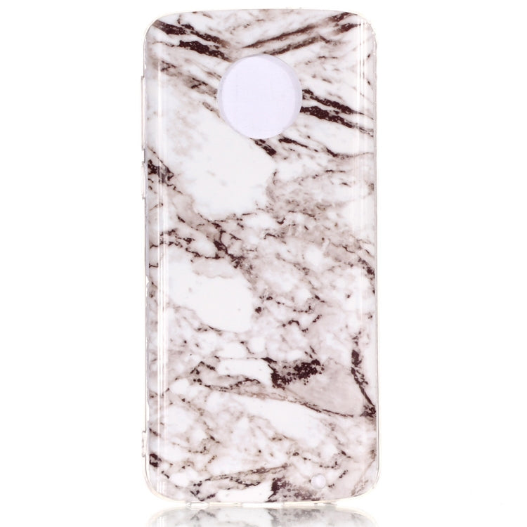 Marble Pattern Soft TPU Case For Motorola Moto G6 Plus (2018)