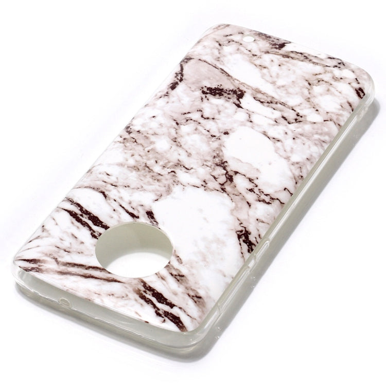 Marble Pattern Soft TPU Case For Motorola Moto G6 Plus (2018)